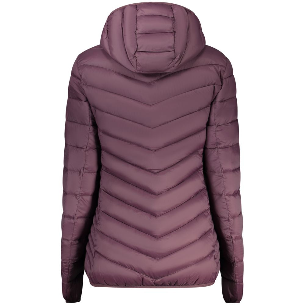 Purple Polyamide Women Jacket