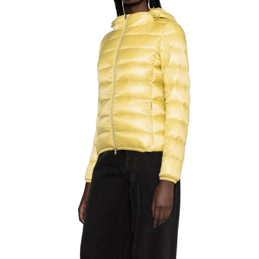 Yellow Polyamide Shell Jacket