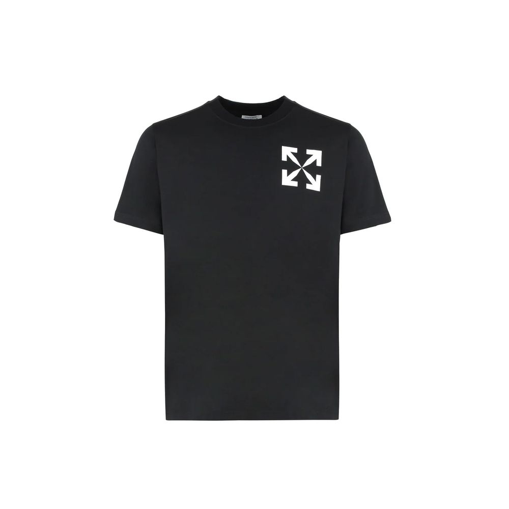 Black Cotton T-Shirt