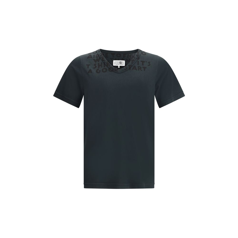 Black Cotton T-Shirt