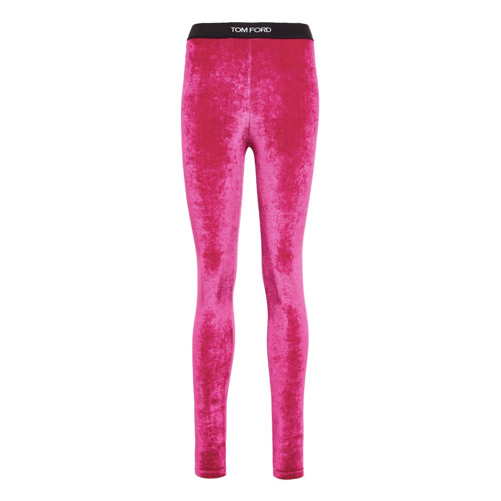 Fuchsia Viscose Leggings