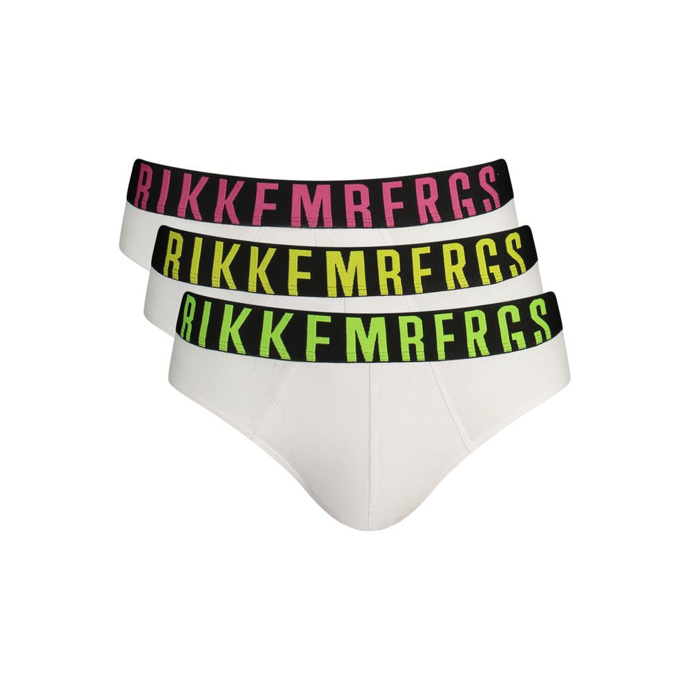 White Cotton Men Brief