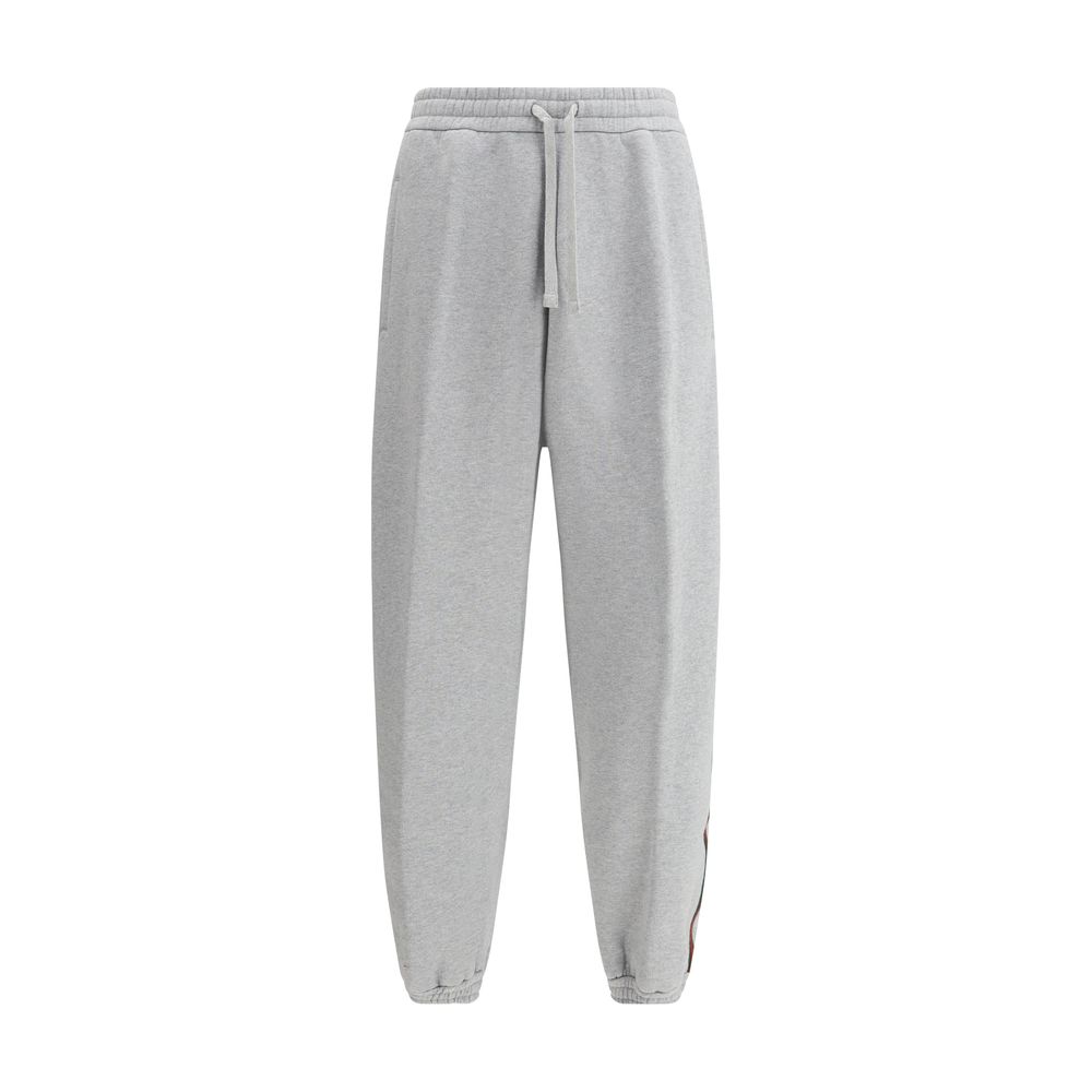 Gray Cotton Joggers (Workout Pants)