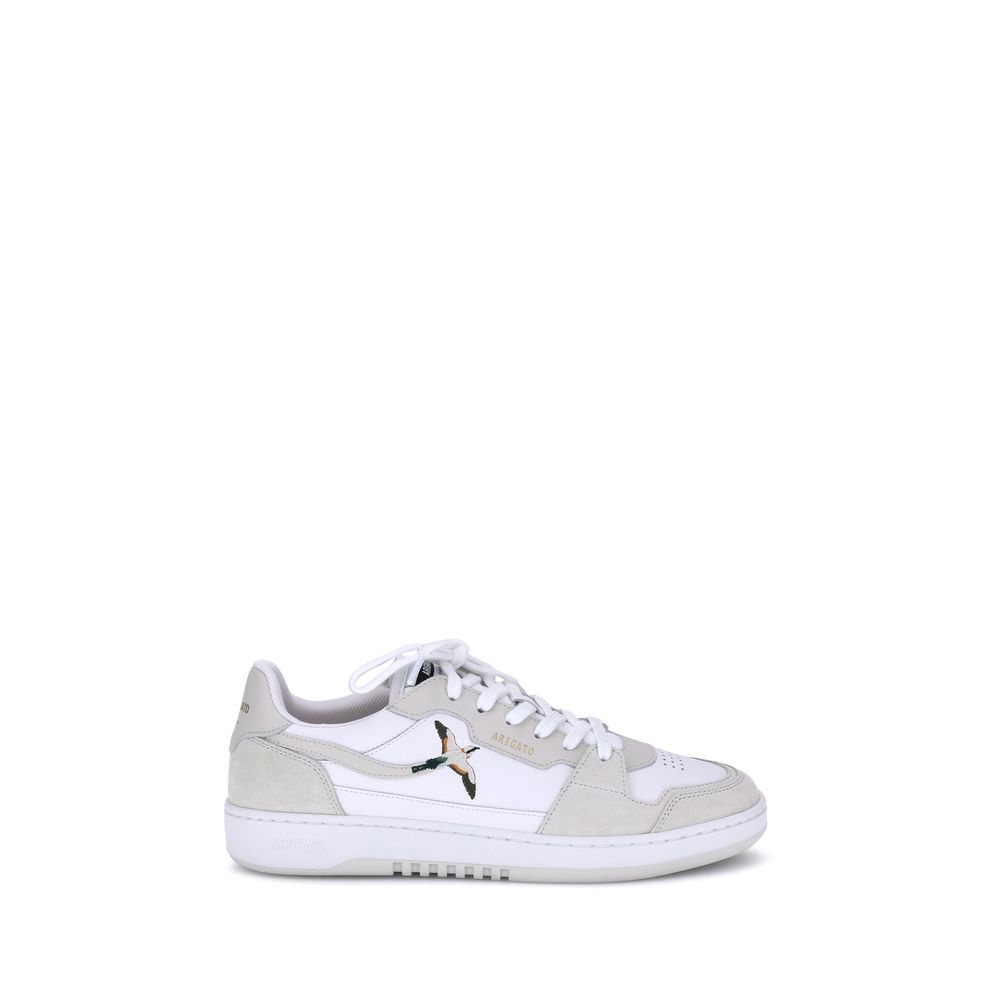 White Recycled Polyester Low Top Sneakers