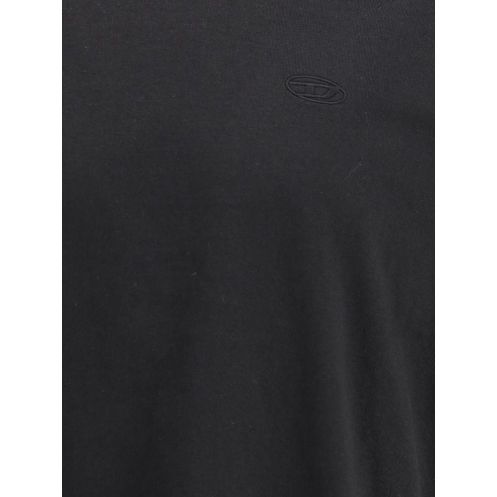 Black Cotton T-Shirt
