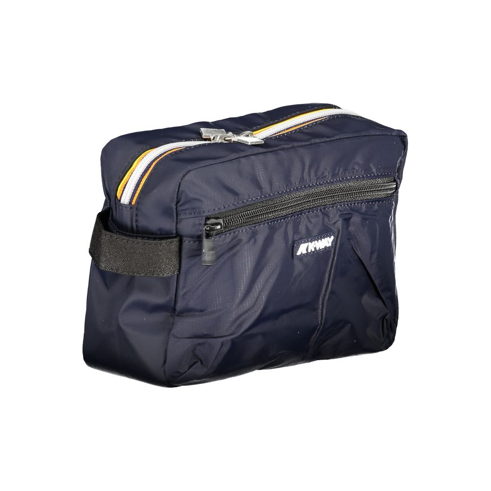 Blue Polyester Toiletry Bag