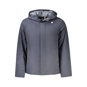 Blue Polyester Jackets & Coat