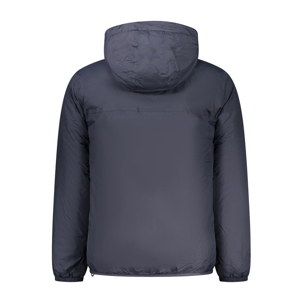 Blue Polyamide Jackets & Coat