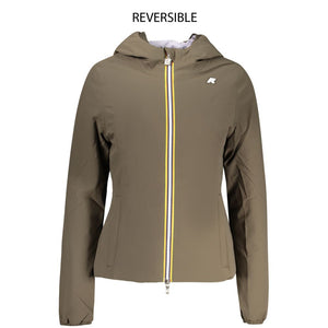 Brown Nylon Jackets & Coat