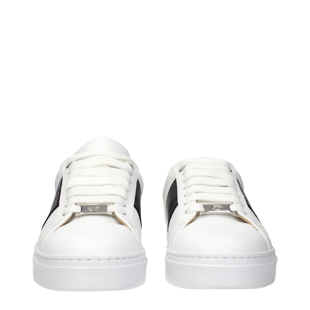 White Leather Sneakers