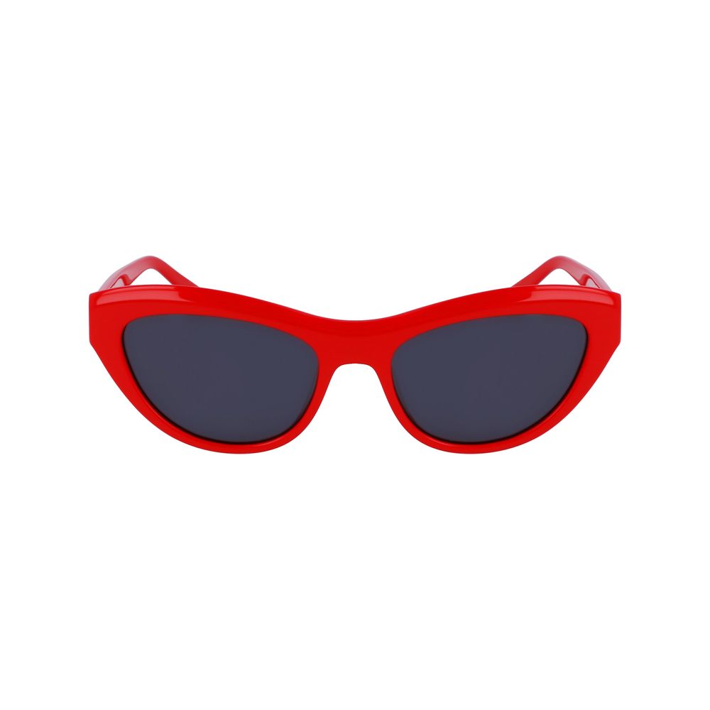 Red Acetate Sunglasses