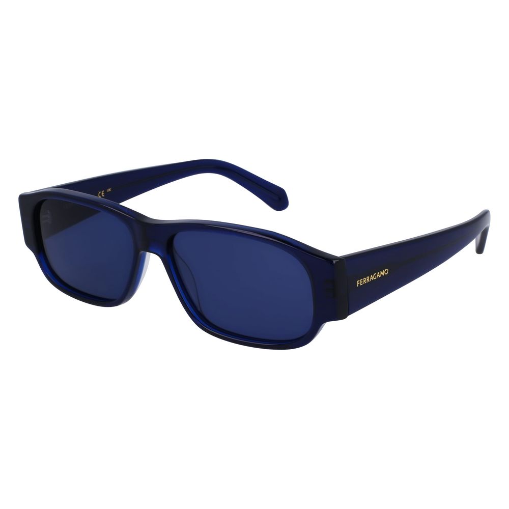 Blue Acetate Sunglasses