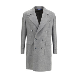 Gray Fleece Wool Coat