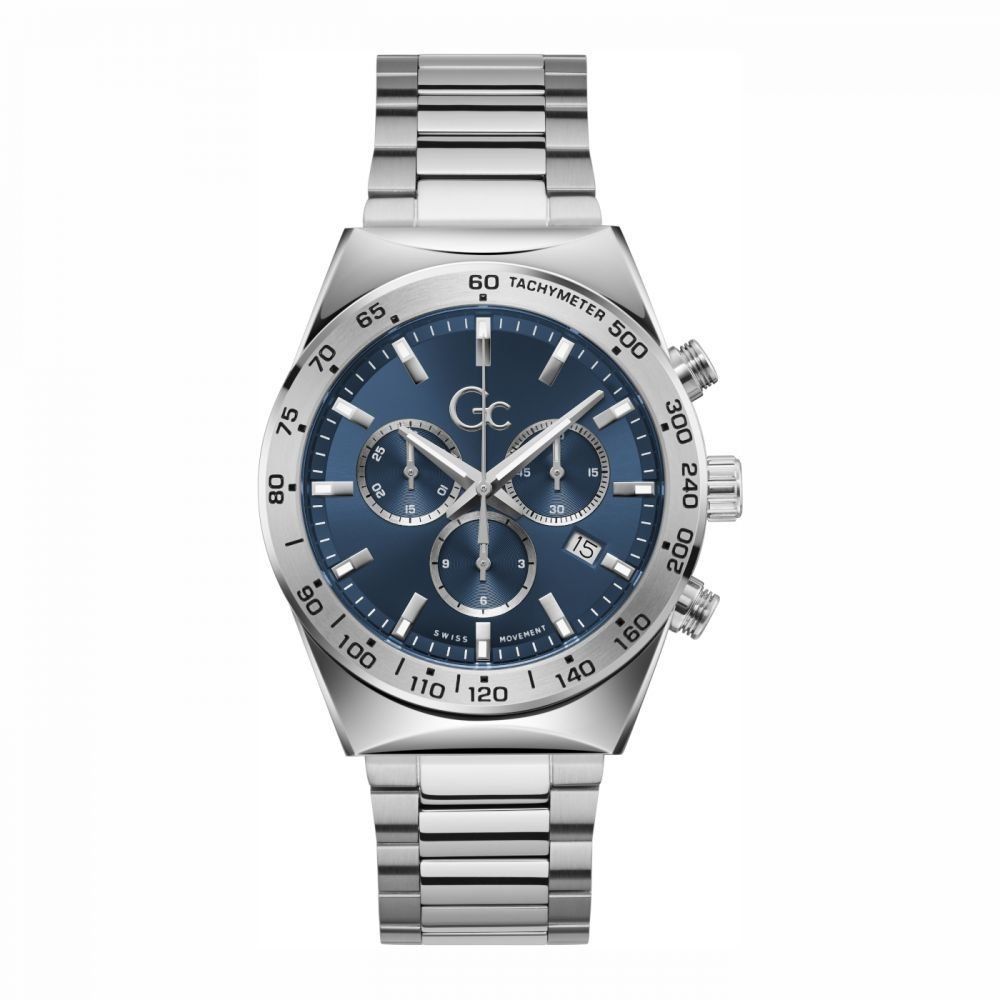 Gray Stainless Steel Dress Watch