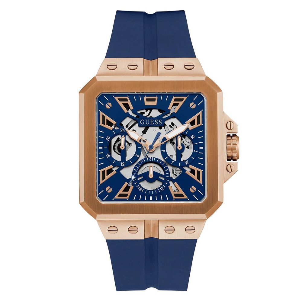 Blue Synthetic Sport Watch