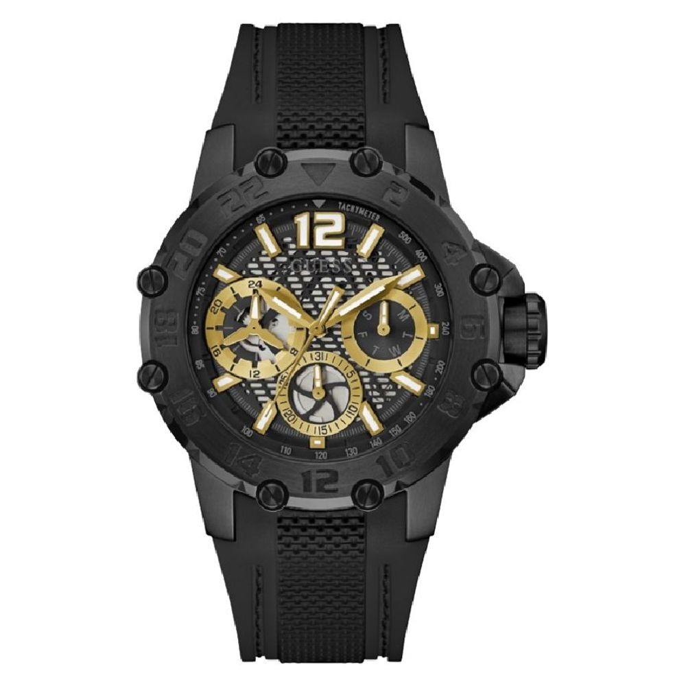 Black Stainless Steel Sport Watch
