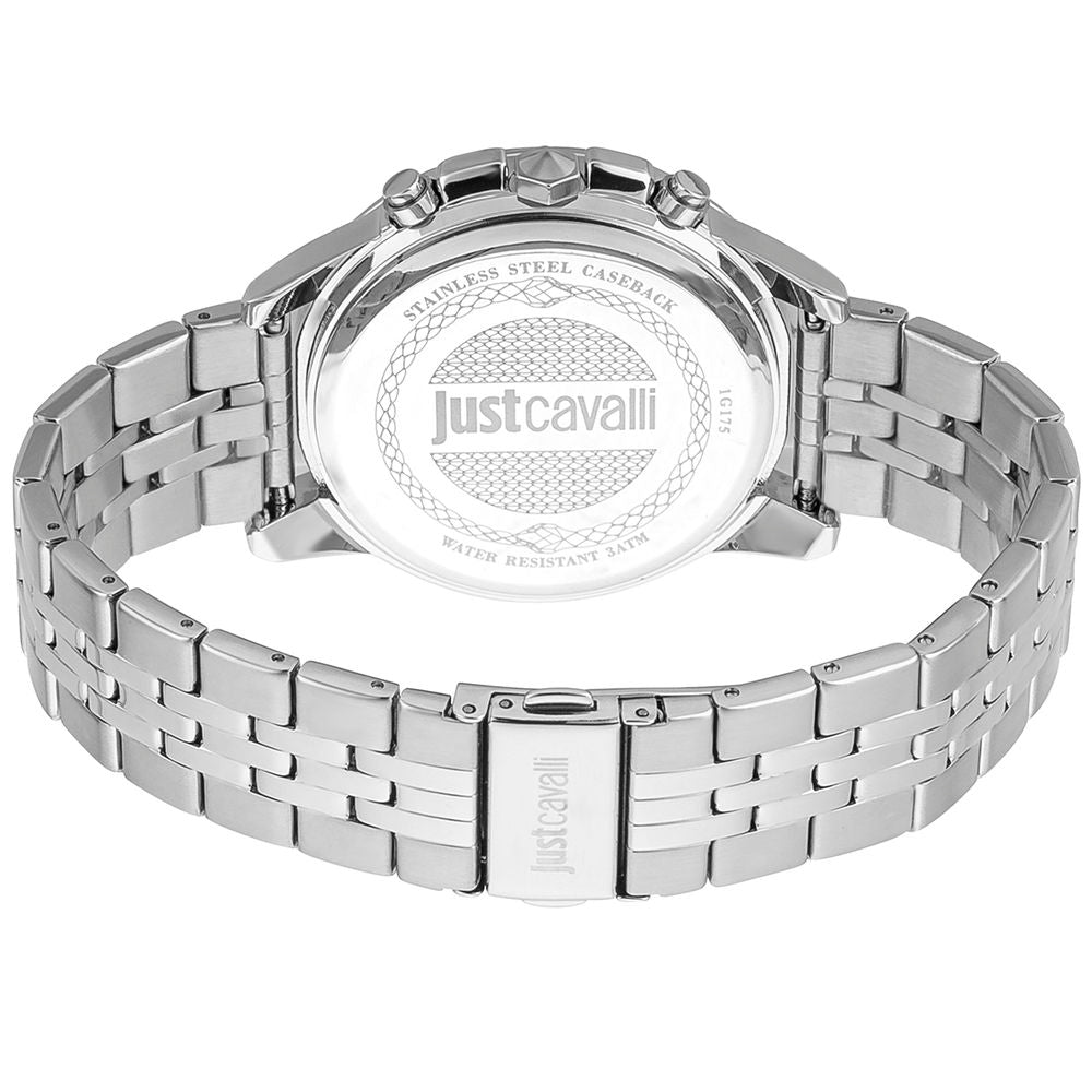 Gray Stainless Steel Bracelet Watch