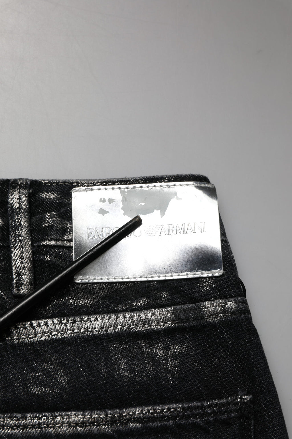 Black Washed Slim Fit Men Denim Cotton Jeans