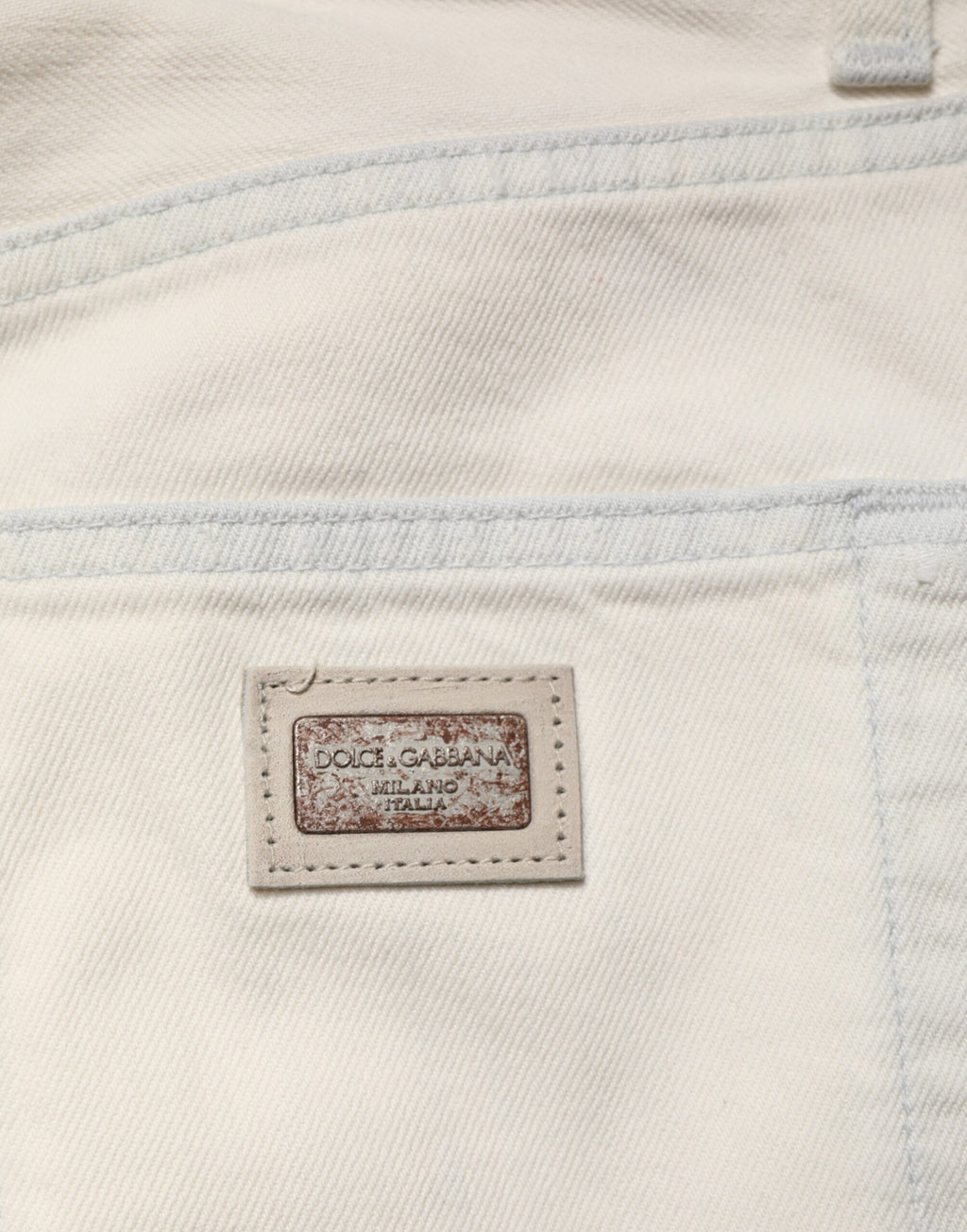 White Cotton Skinny Denim Trouser Men Jeans
