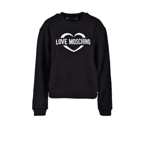 Black Cotton Sweatshirt