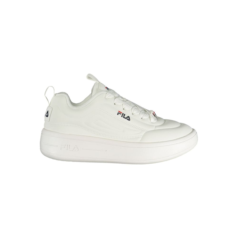 Bianco Polyurethane Women Sneaker
