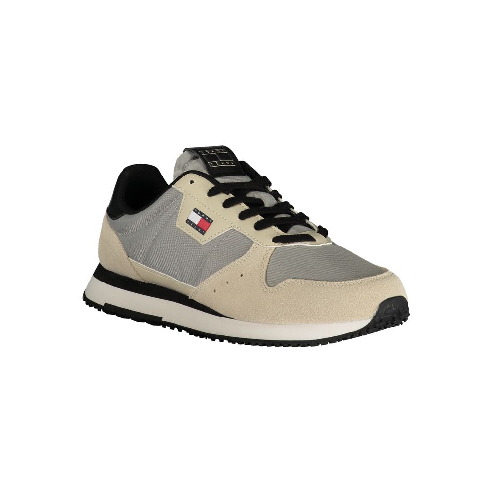 Grigio Leather Men Sneaker
