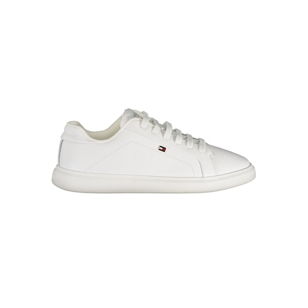 Bianco Polyurethane Women Sneaker