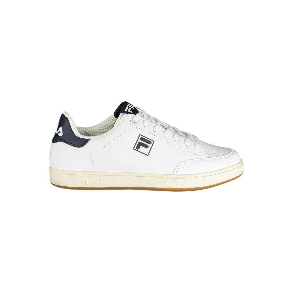 Bianco Polyurethane Men Sneaker