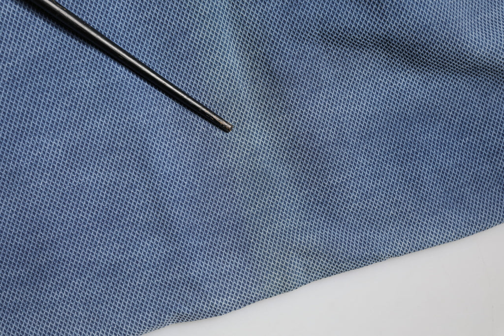 Blue Cotton Stretch Men Chino Trouser Pants