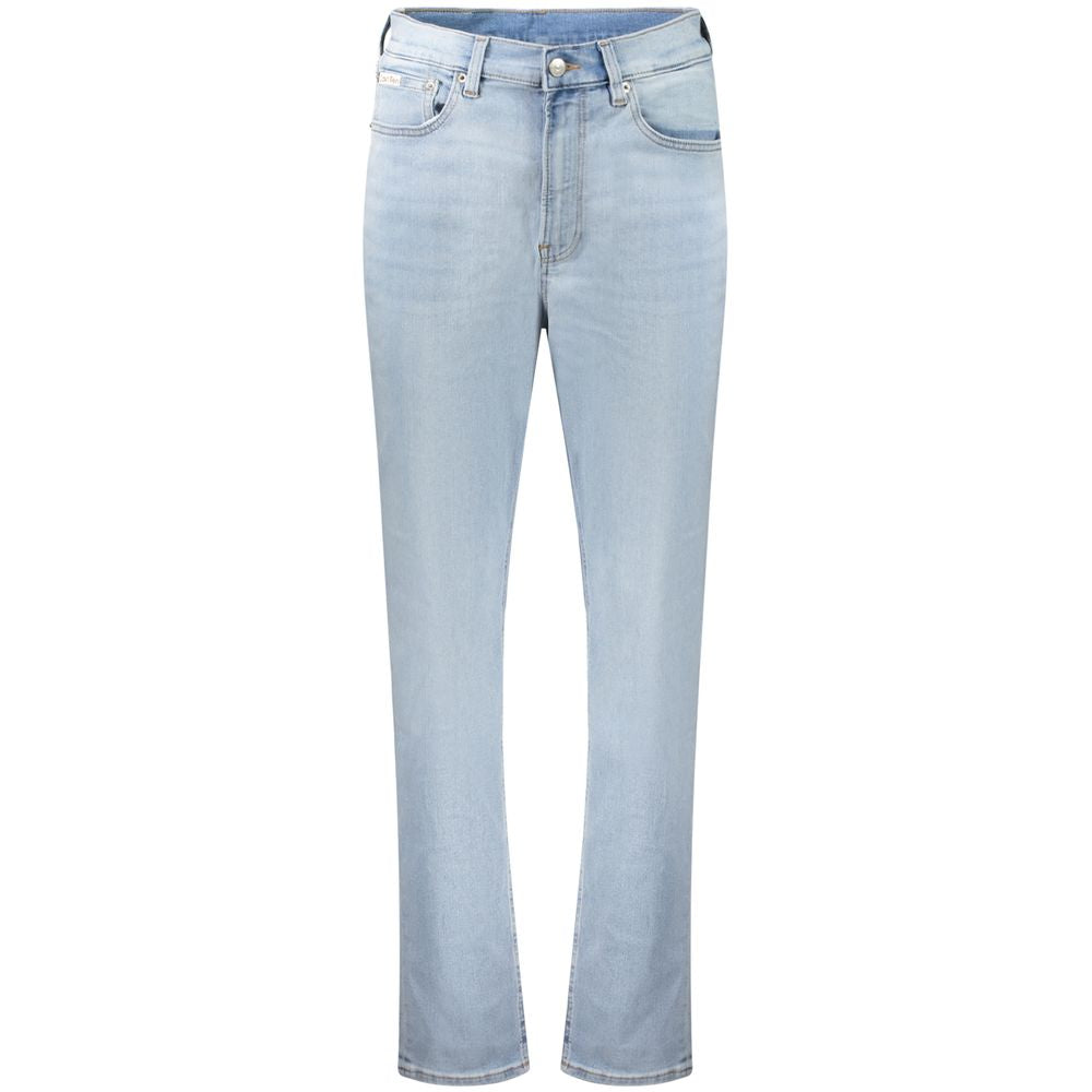 Blue Cotton Jeans Denim
