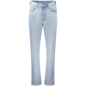 Blue Cotton Jeans Denim