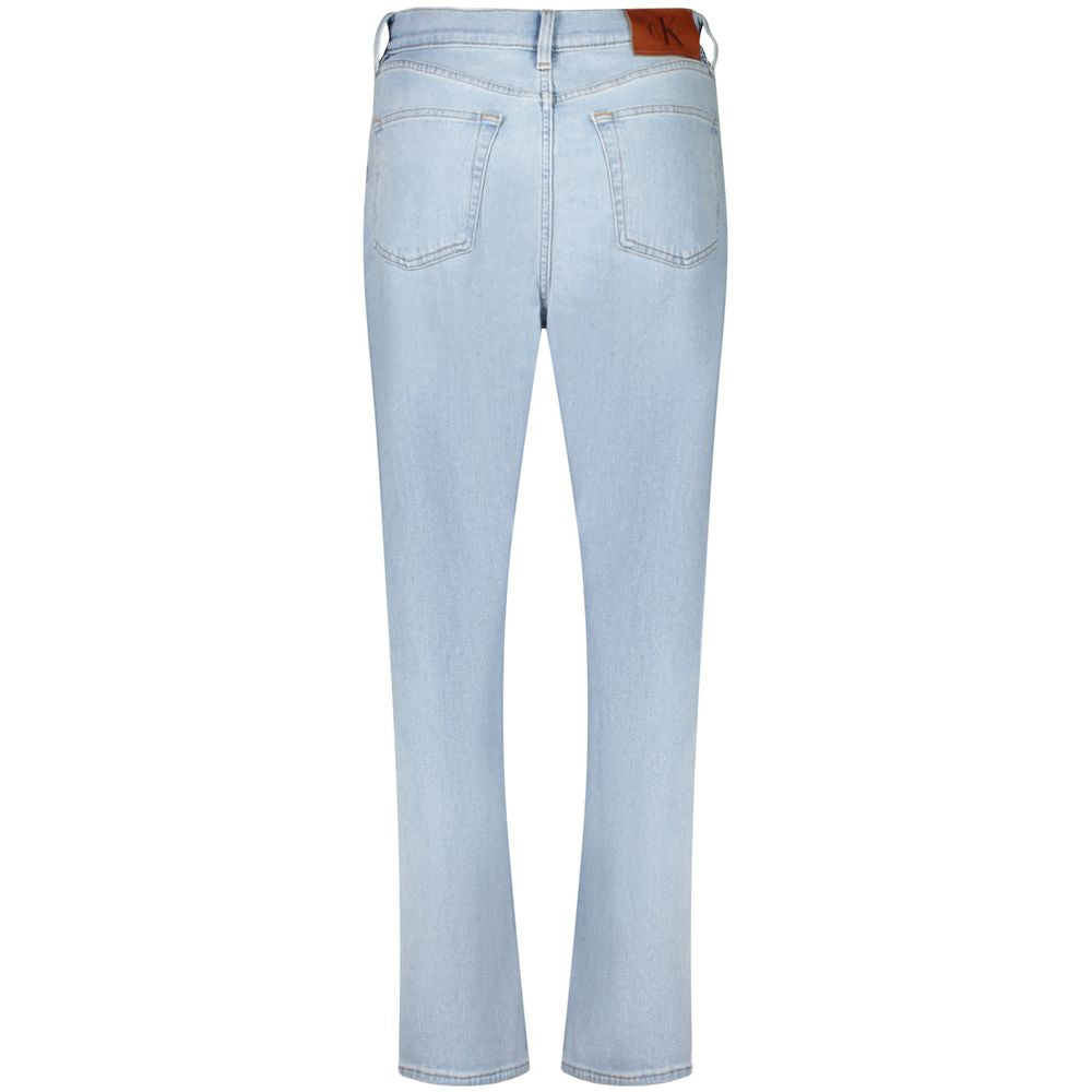 Blue Cotton Jeans Denim