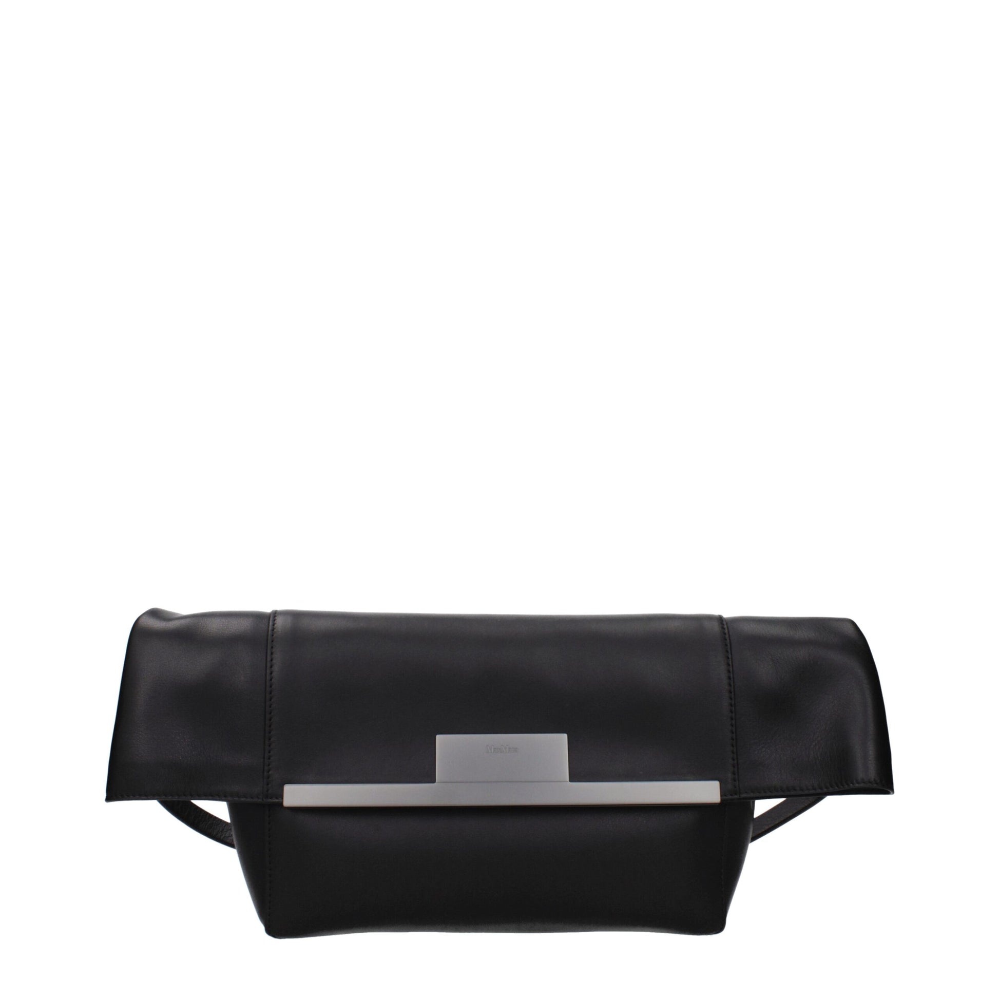 Black Leather Shoulder Bag