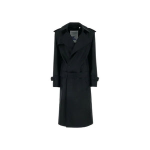 Black Polyester Coat