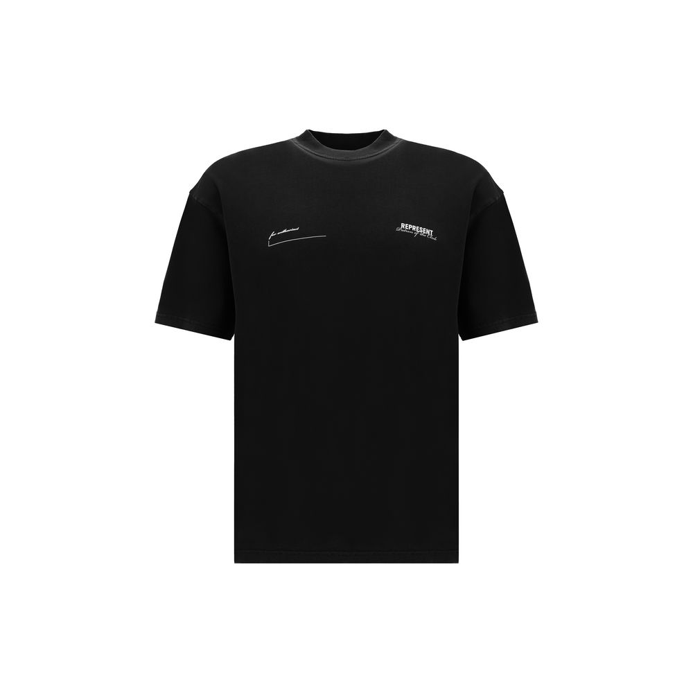 Black Cotton T-Shirt