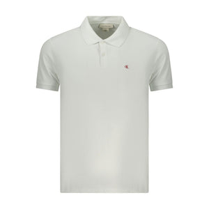 White Cotton Polo Shirt