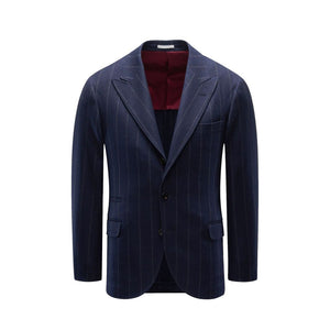 Blue Virgin Wool Blazer