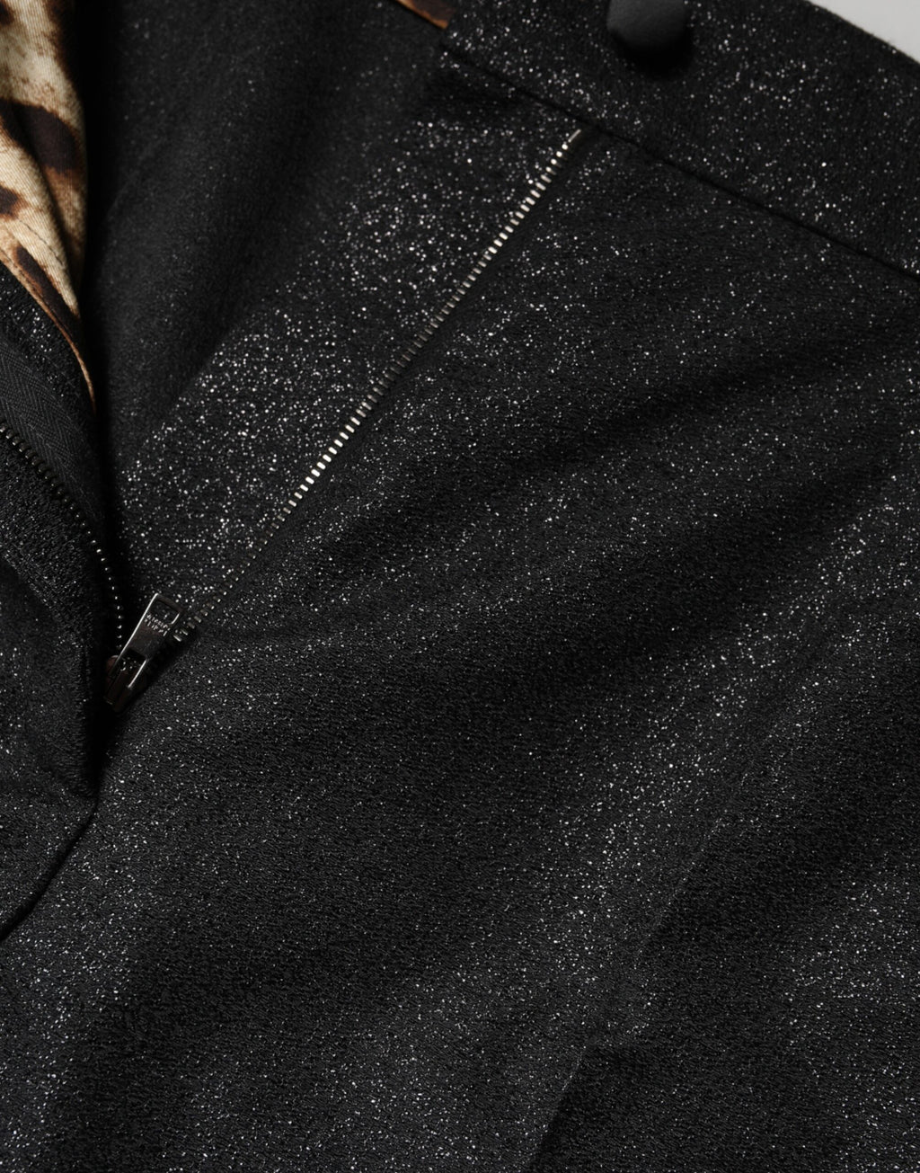 Black Polyester Casual High Waist Mini Shorts