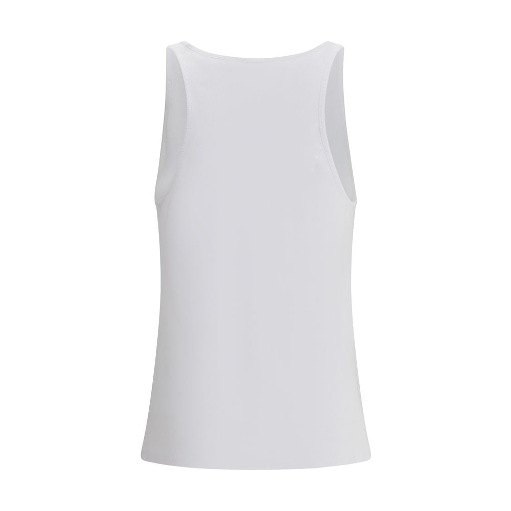 White Cotton Tank Tops