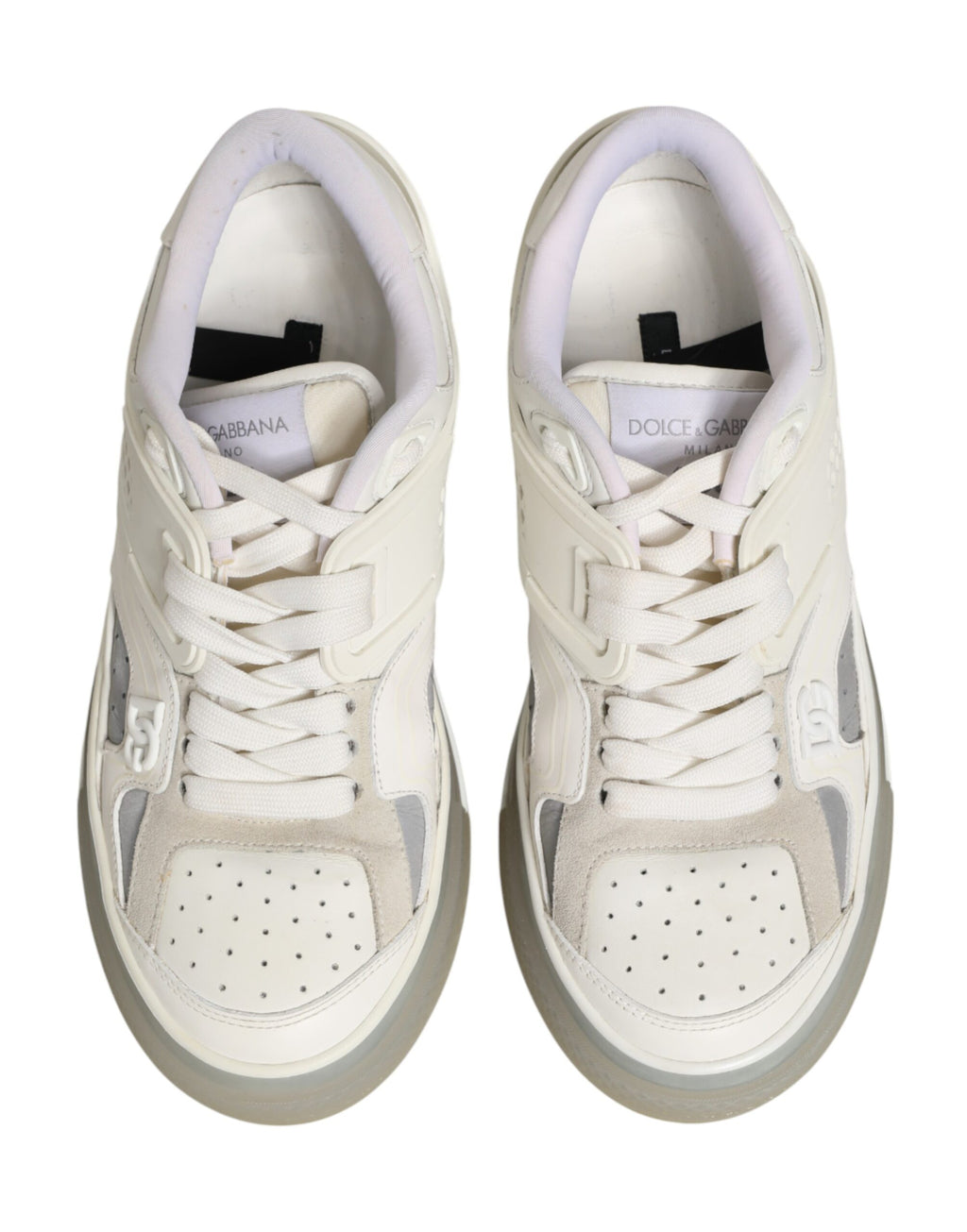 White DG Logo CUSTOM 2.Zero Sneakers Shoes