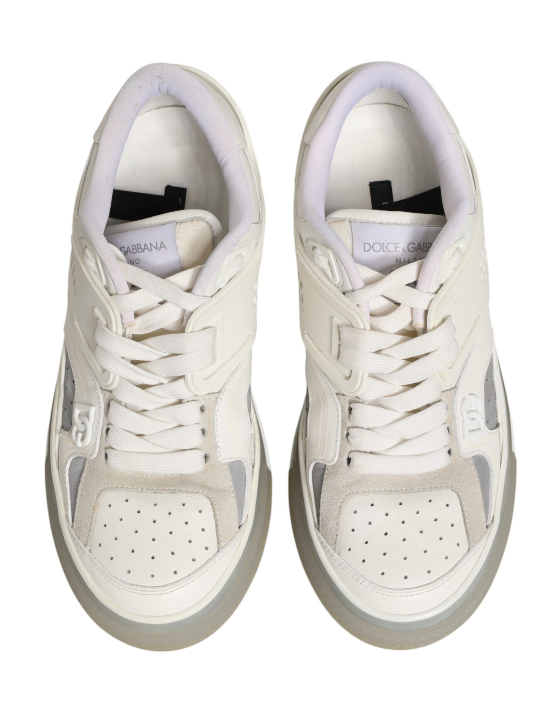 White DG Logo CUSTOM 2.Zero Sneakers Shoes