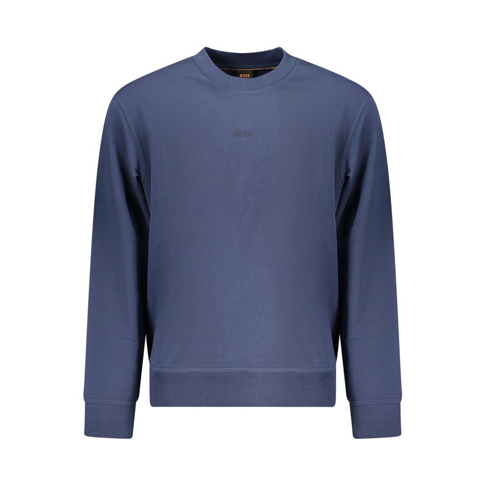 Blue Cotton Sweatshirt