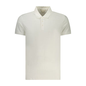 White Cotton Polo Shirt