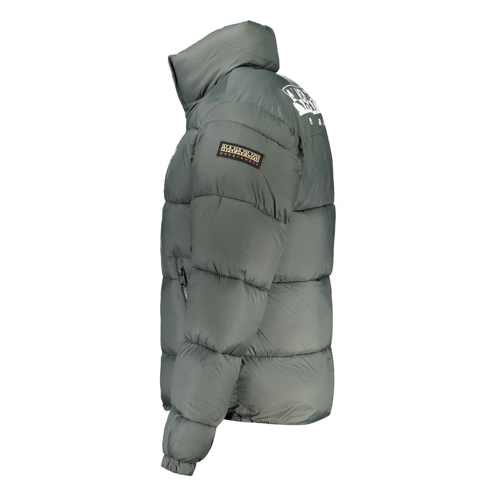 Green Polyamide Jackets & Coat