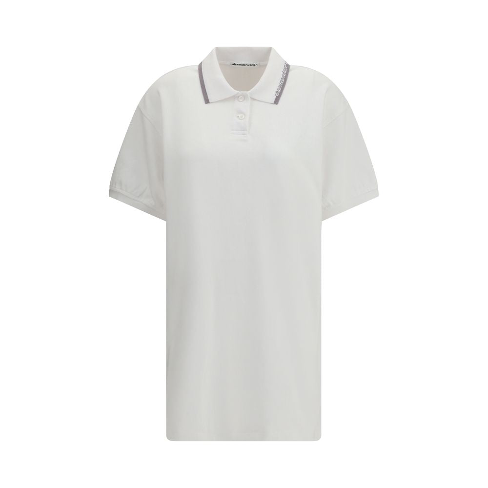 White Cotton Casual Dress