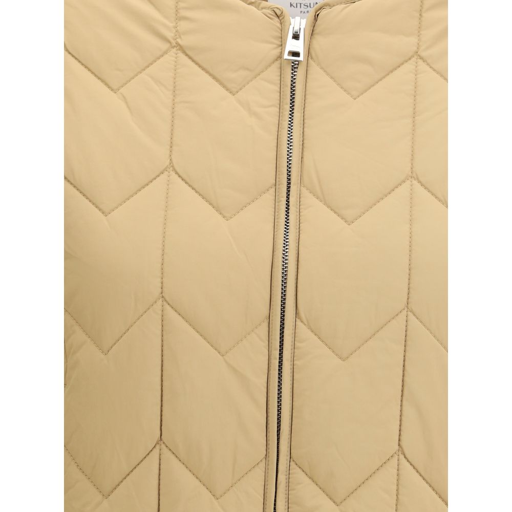 Brown Polyamide Shell Jacket