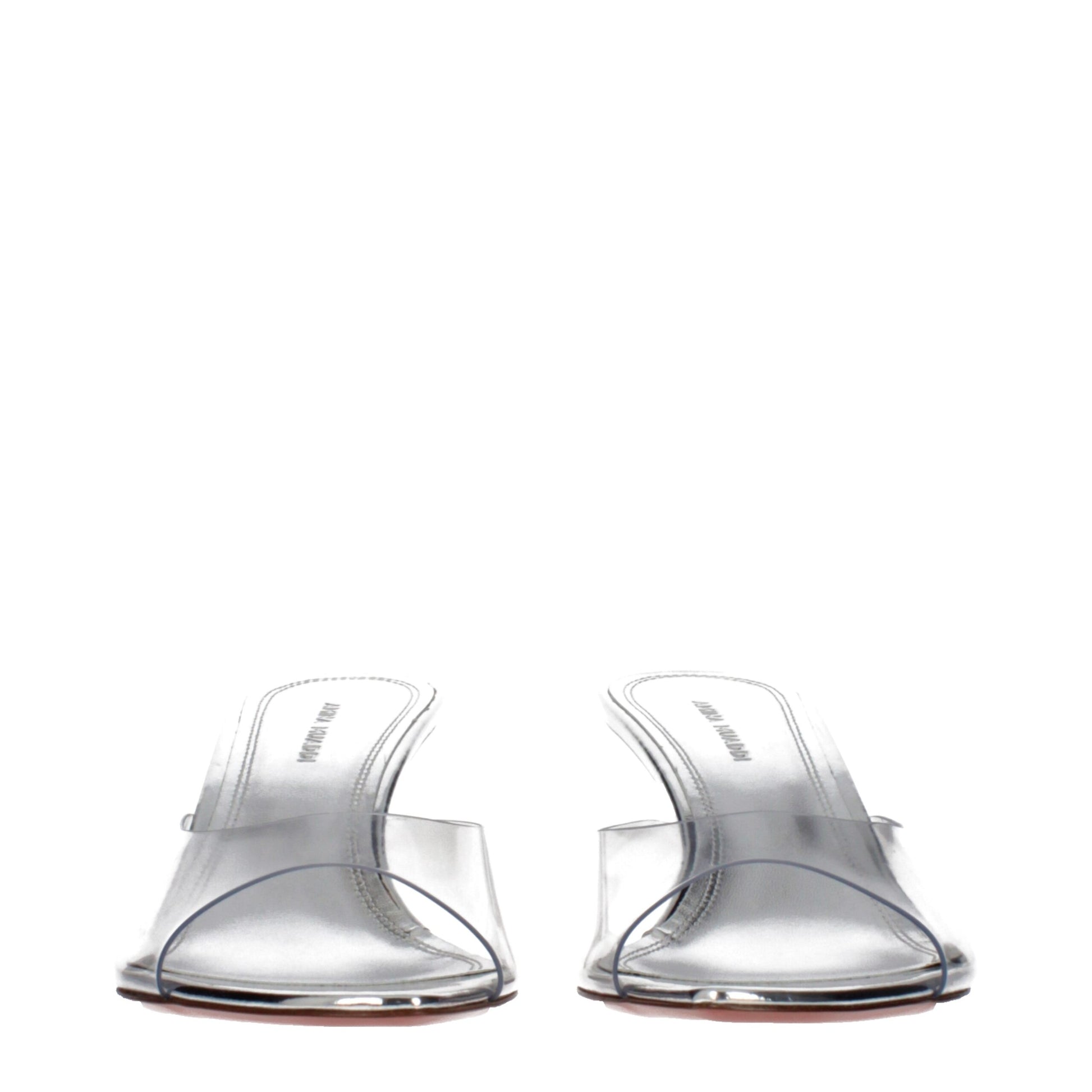 Transparent Pvc Stiletto Heel Sandals