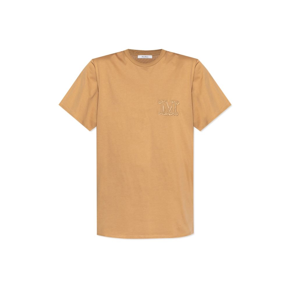 Brown Cotton T-Shirt