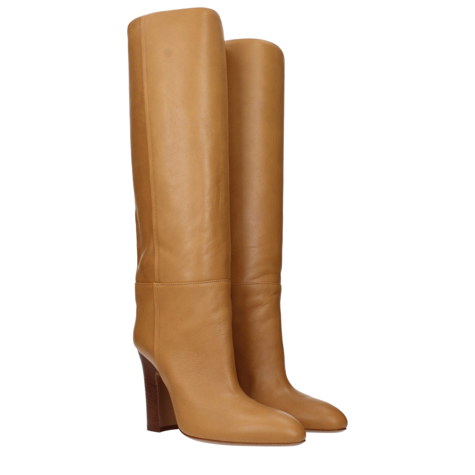 Brown Leather Boots