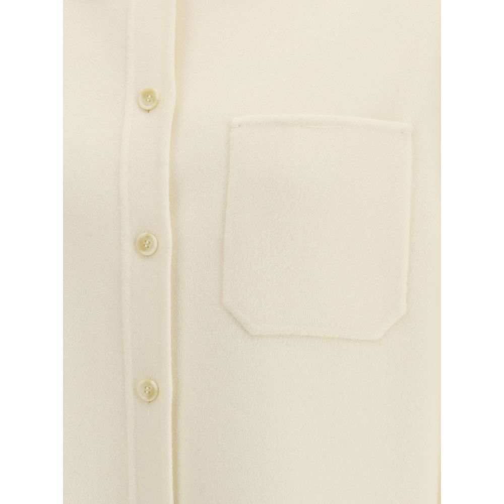 Cream Wool Shirt